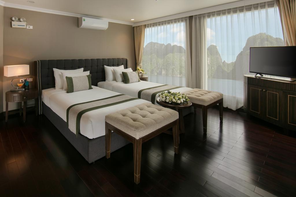 bảng giá top 11 tàu, du thuyền 4-5 sao đẹp, cao cấp, sang trọng, nổi tiếng nhất ở Hạ Lọng cho thuê Tour