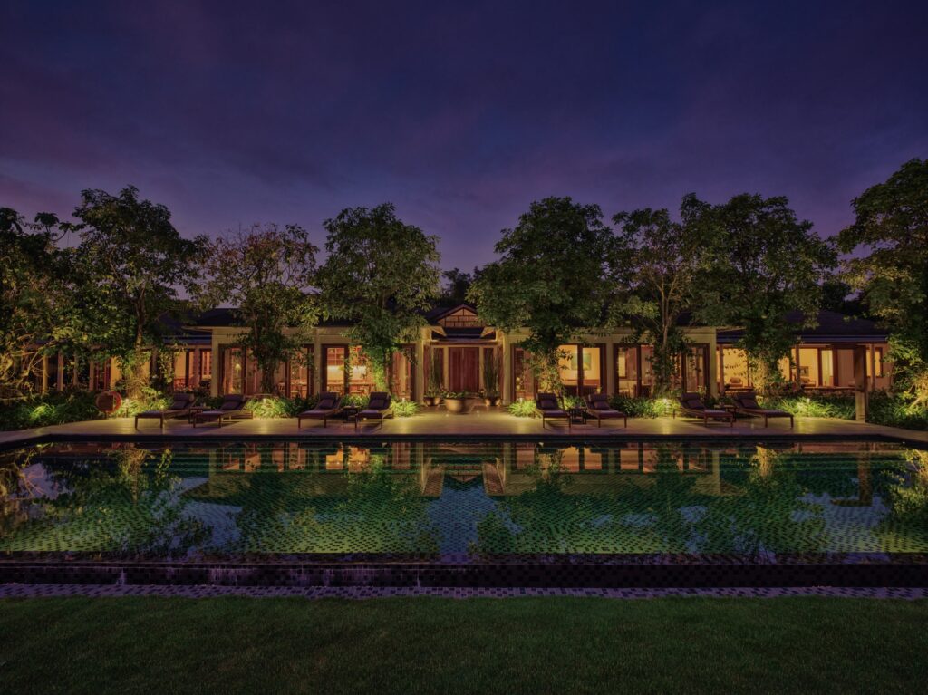 AZCT Mekong Villa Golden Hour