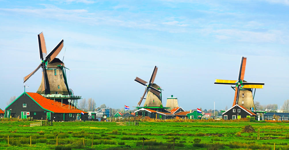 C%E1%BB%91i xay gi%C3%B3 Windmills %E1%BB%9F l%C3%A0ng Zaanse Schans