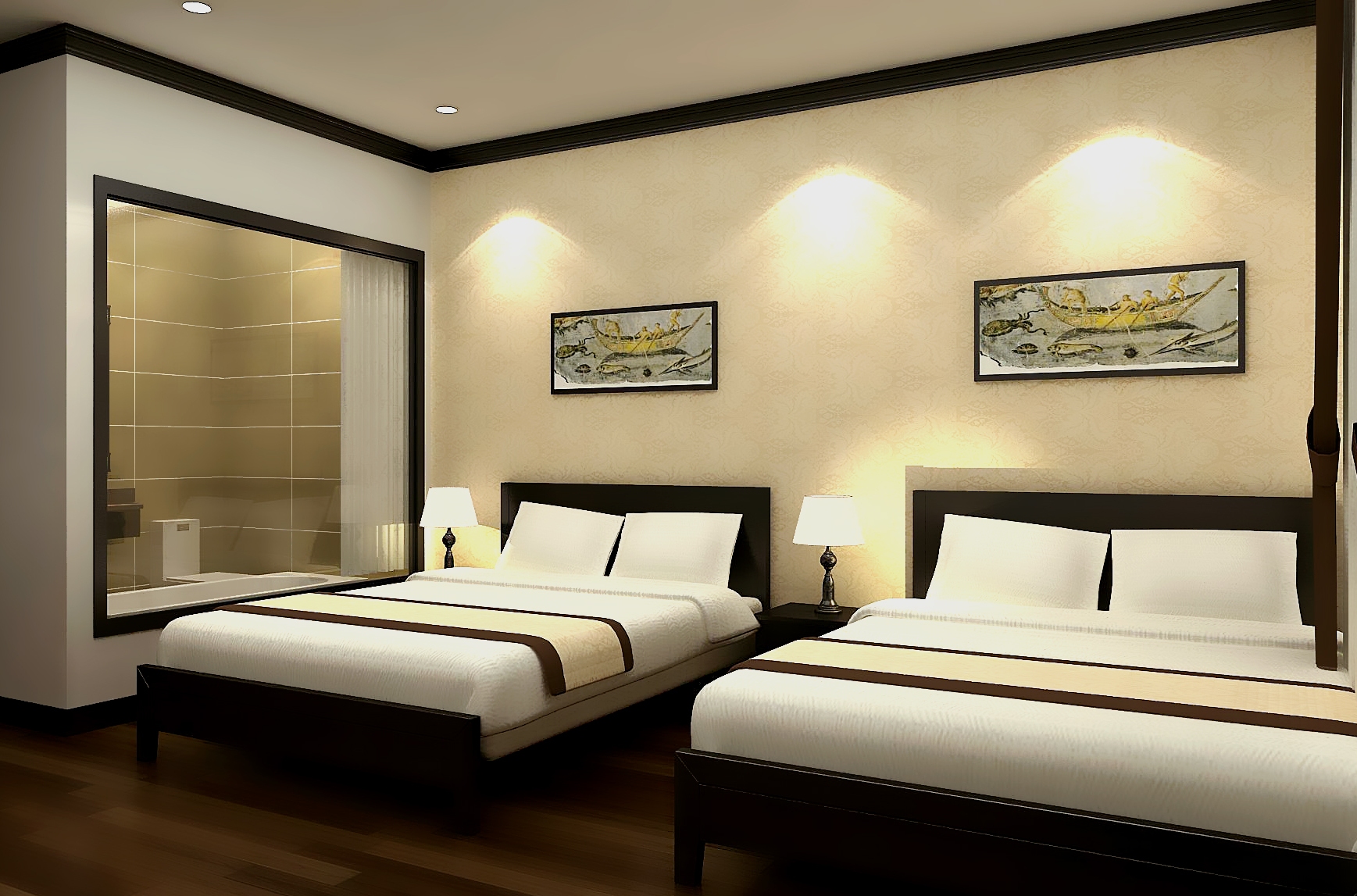 Phòng đôi Phố Riverside Resort pho-hoi-riverside-resort-phuoc-tien-quang-nam