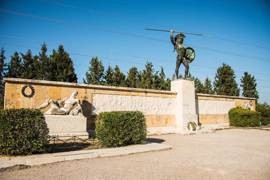 Khu t%C6%B0%E1%BB%9Fng ni%E1%BB%87m vua Leonidas Thermopylae Memorial