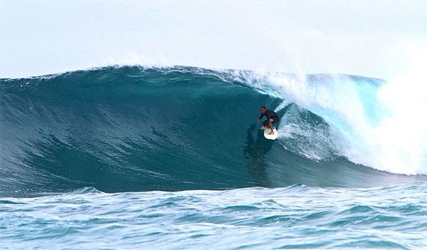 Luot song o Maldives