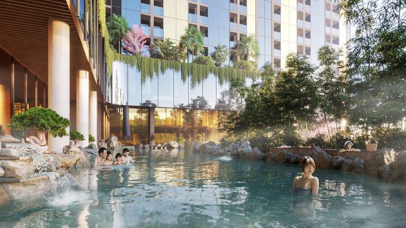 be khoang nong condotel wyndham thanh thuy phu tho