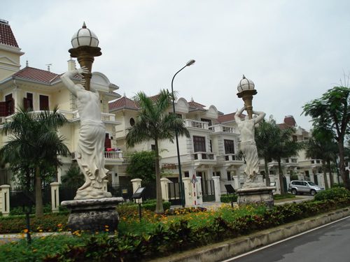 Biệt thự cho thuê Vườn Đào