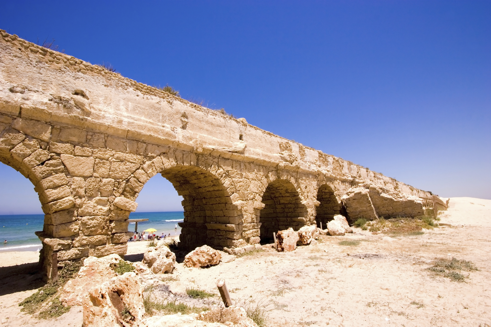 caesarea aqueducts