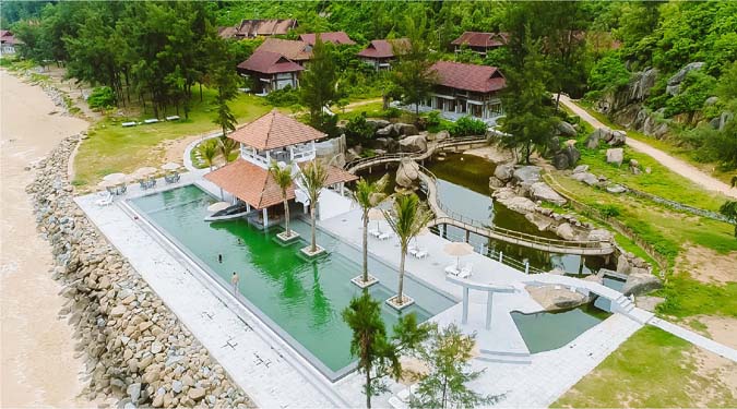 khu resort quynh vien ha tinh