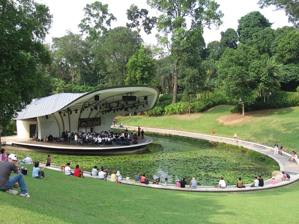 vuon bach thao botanic garden singapore