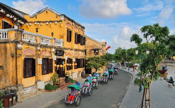 xich lo cho khach du lich tai hoi an